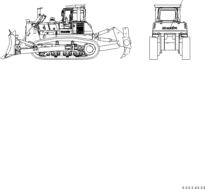 Пластина 198-98-52140 KOMATSU