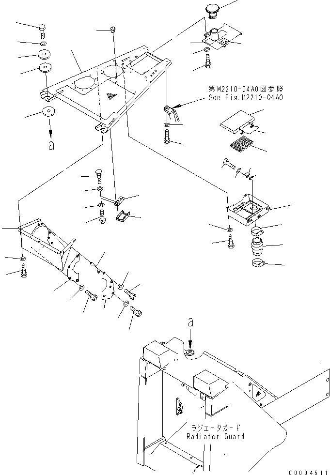 Регулировочная прокладка 1.0мм 22D-54-11330 KOMATSU