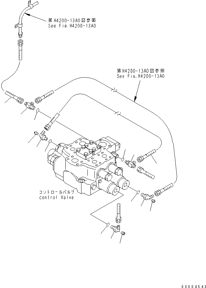 Шланг 07623-003A5 KOMATSU
