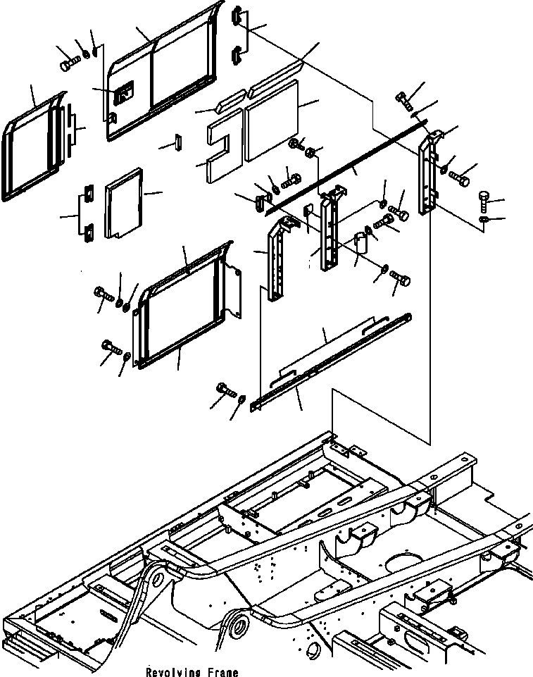 Петля (сварная) 207-54-61870 KOMATSU