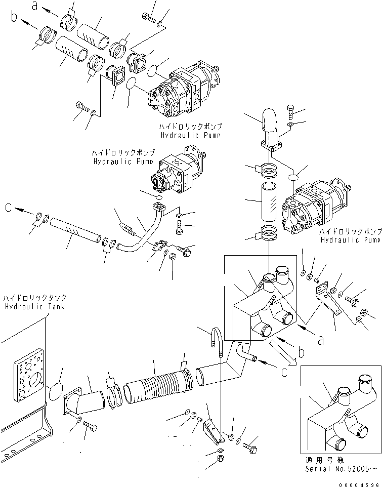 Шланг 07260-07420 KOMATSU