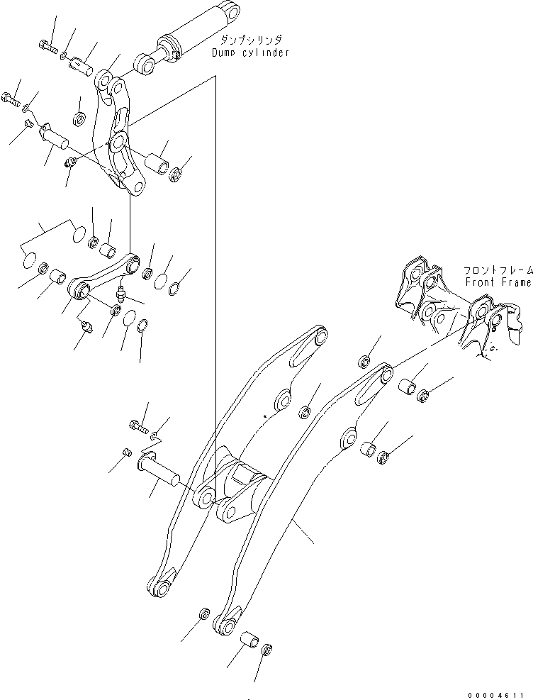 BELLCRANK (426-70-21132) KOMATSU