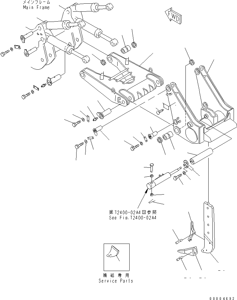 BEAM 195-79-51131 KOMATSU