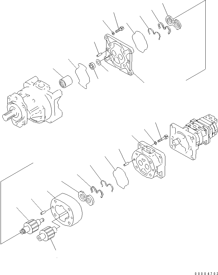 Муфта в сборе 705-18-03330 KOMATSU