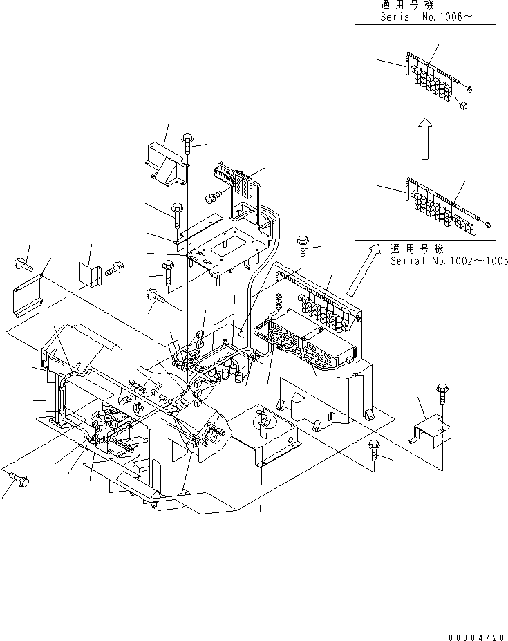 Жгут проводов 56B-06-16419 KOMATSU