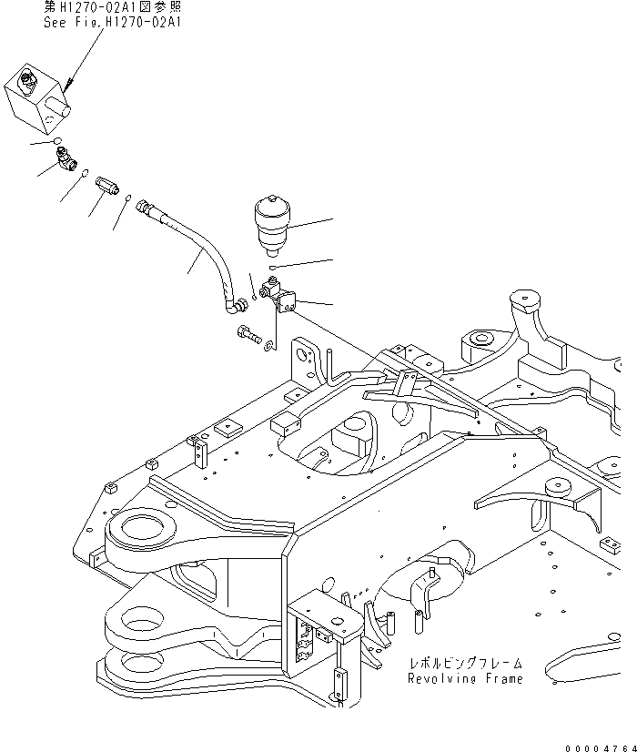 Шланг 02763-005A6 KOMATSU