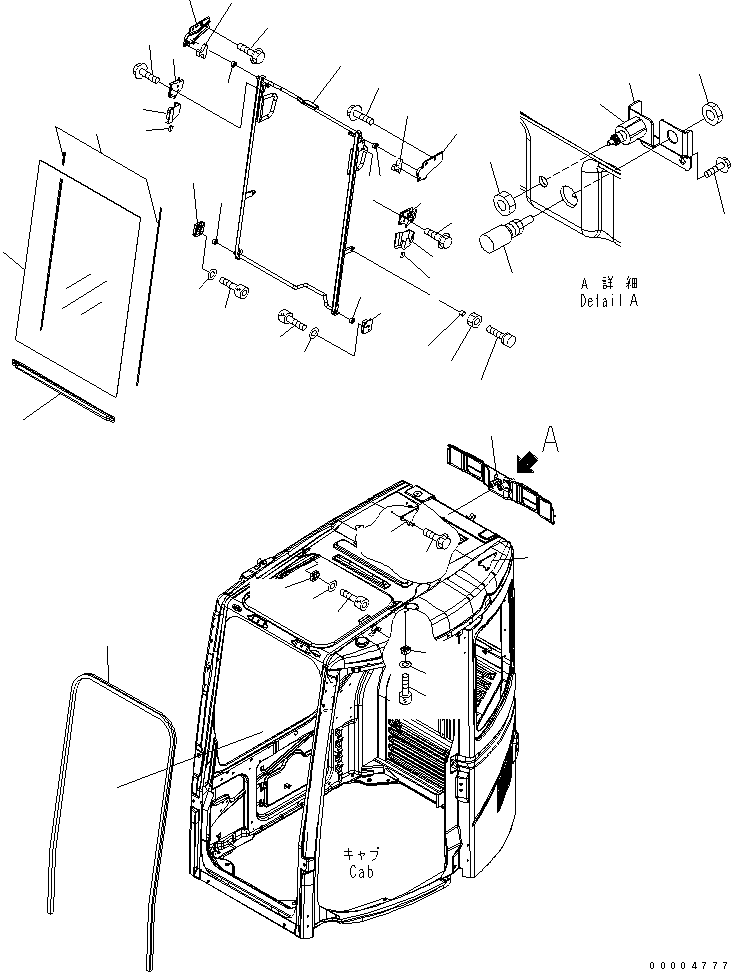 Блок 22B-54-15641 KOMATSU