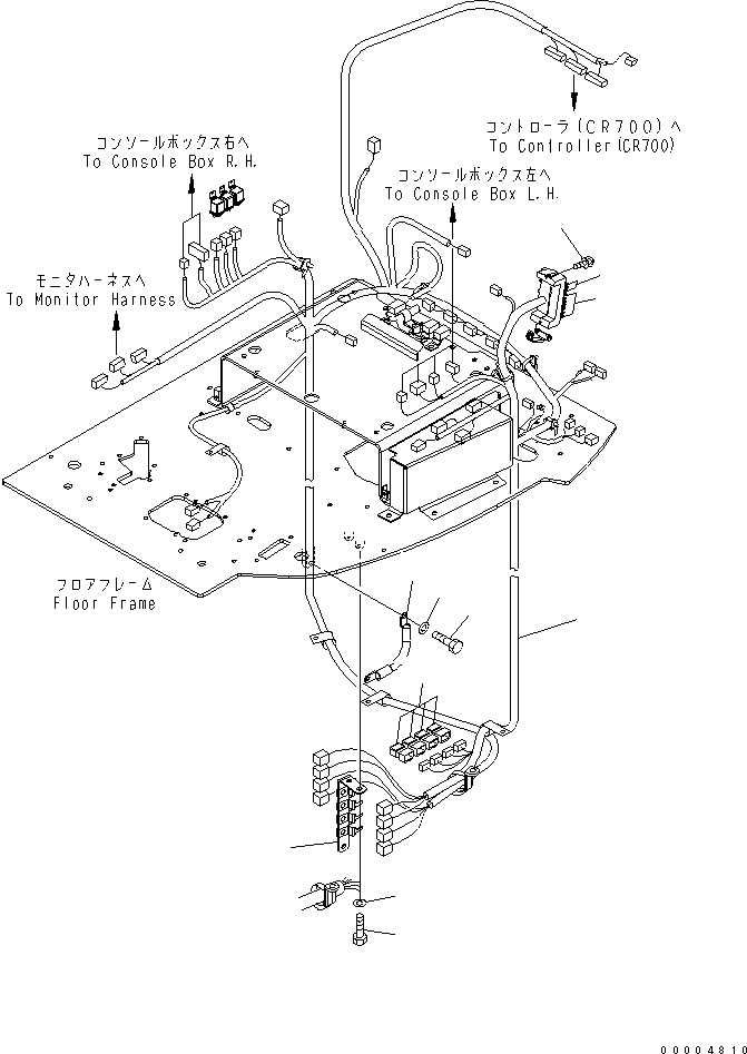 Жгут проводов 22U-06-22183 KOMATSU