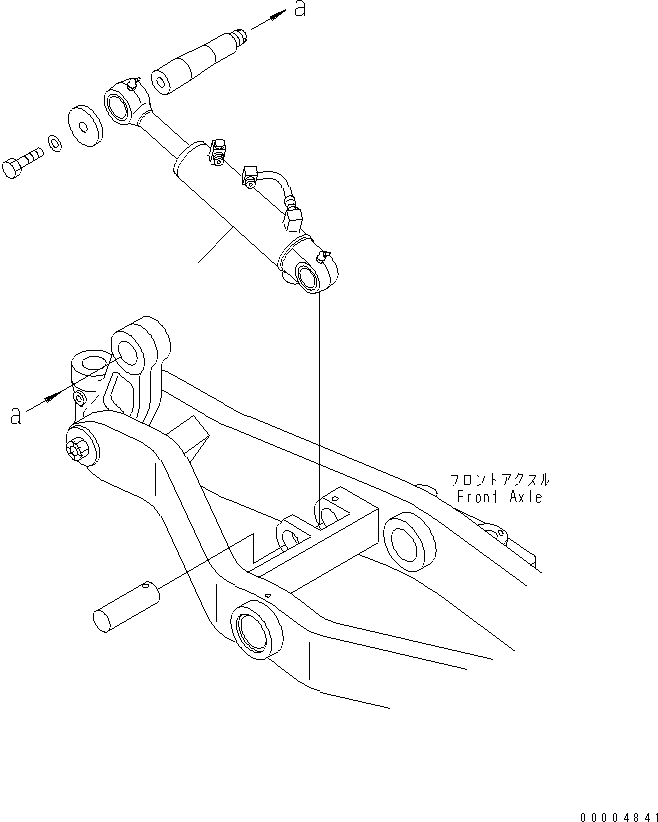 Группа цилиндра 707-00-XC240 KOMATSU