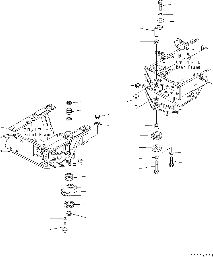 Болт 01010-61695 KOMATSU