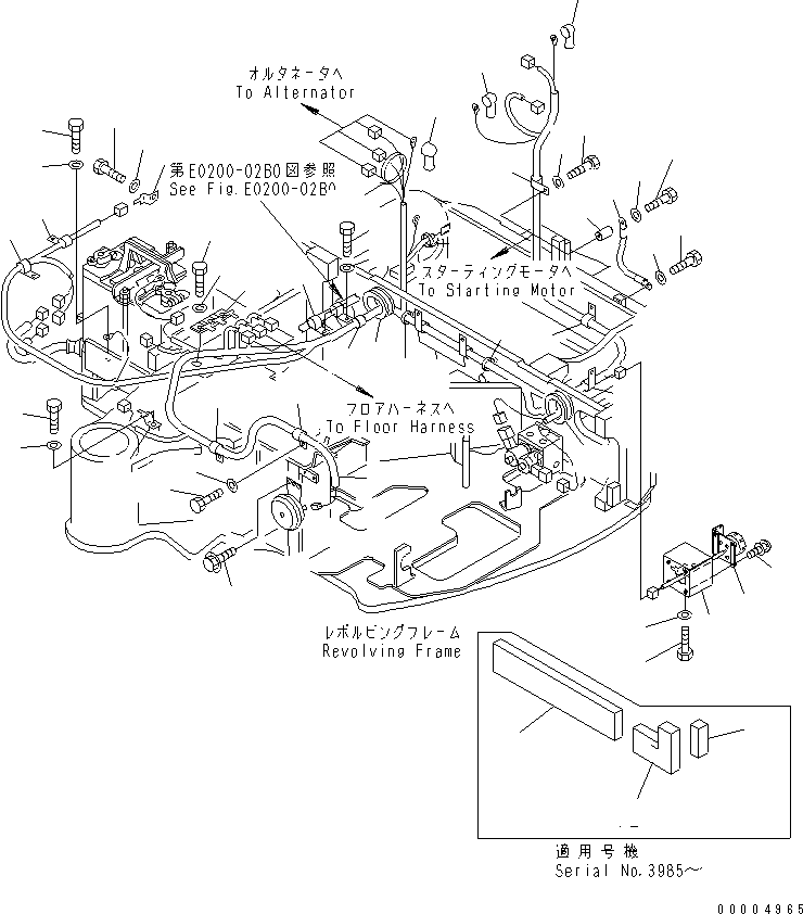 ALARM 21S-06-2A111 KOMATSU