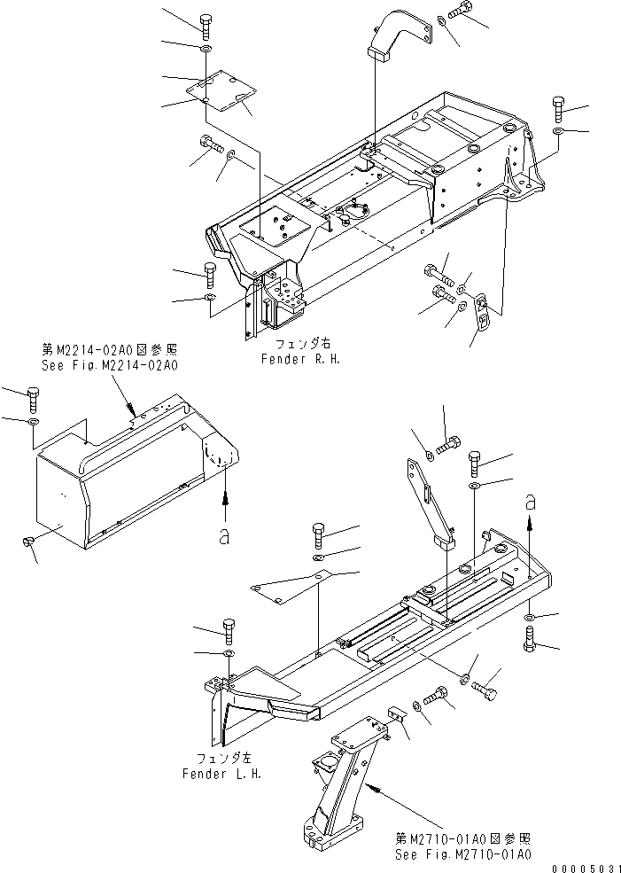 Пробка 07049-00608 KOMATSU