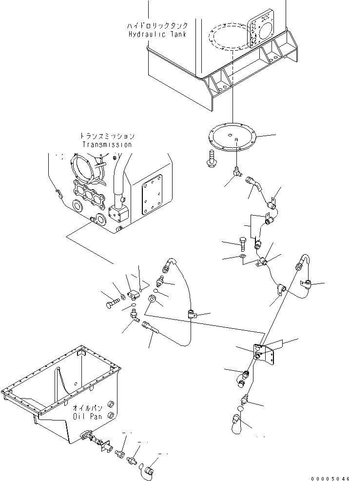 Шланг 07623-00632 KOMATSU
