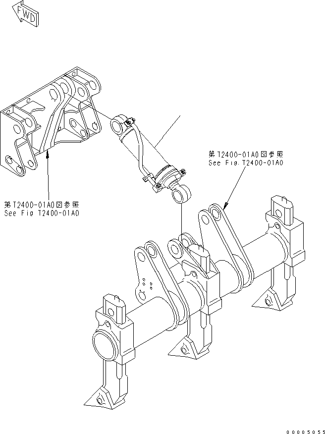 CYLINDER GROUP,(FOR CIS) (707-01-XCH40) KOMATSU