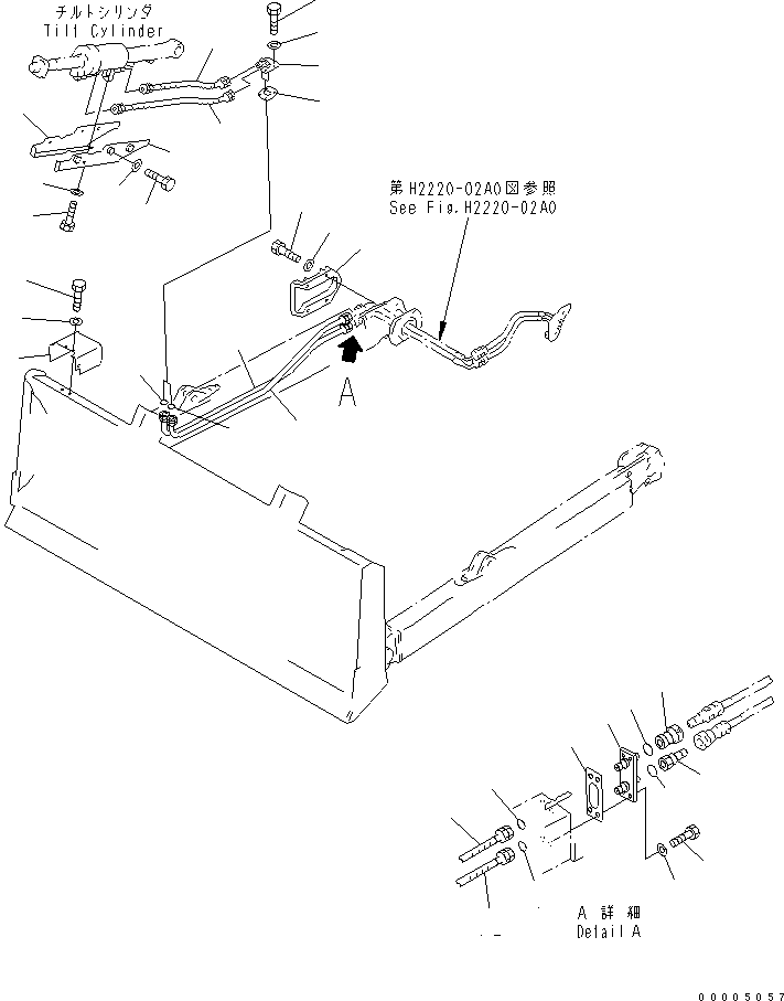 Шланг 02765-B0320 KOMATSU