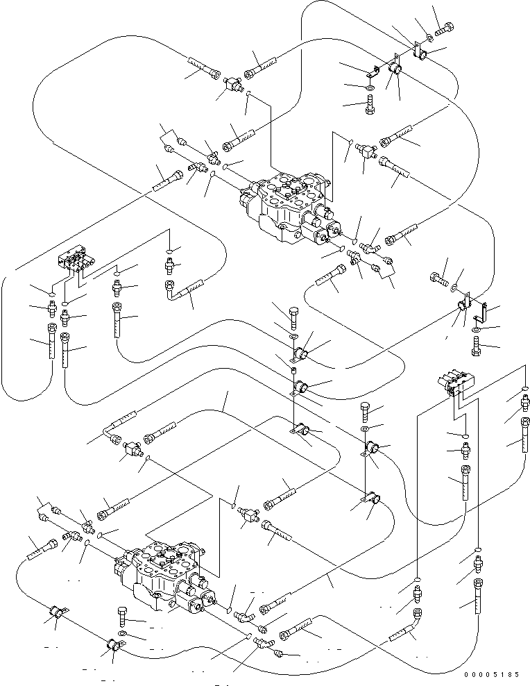 Шланг 07184-002A6 KOMATSU