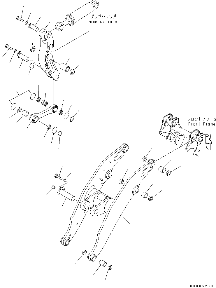 BOSS (WELDED) 175-54-83260 KOMATSU