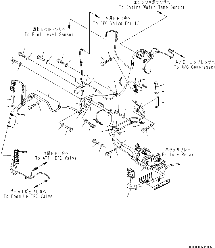 Кронштейн 22U-06-21820 KOMATSU