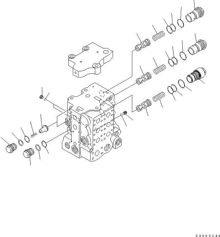 Пробка 709-74-92821 KOMATSU