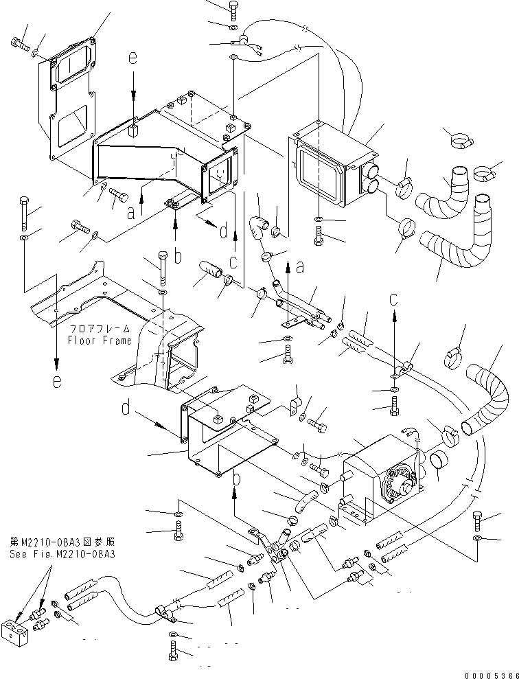 Шланг 09483-50514 KOMATSU