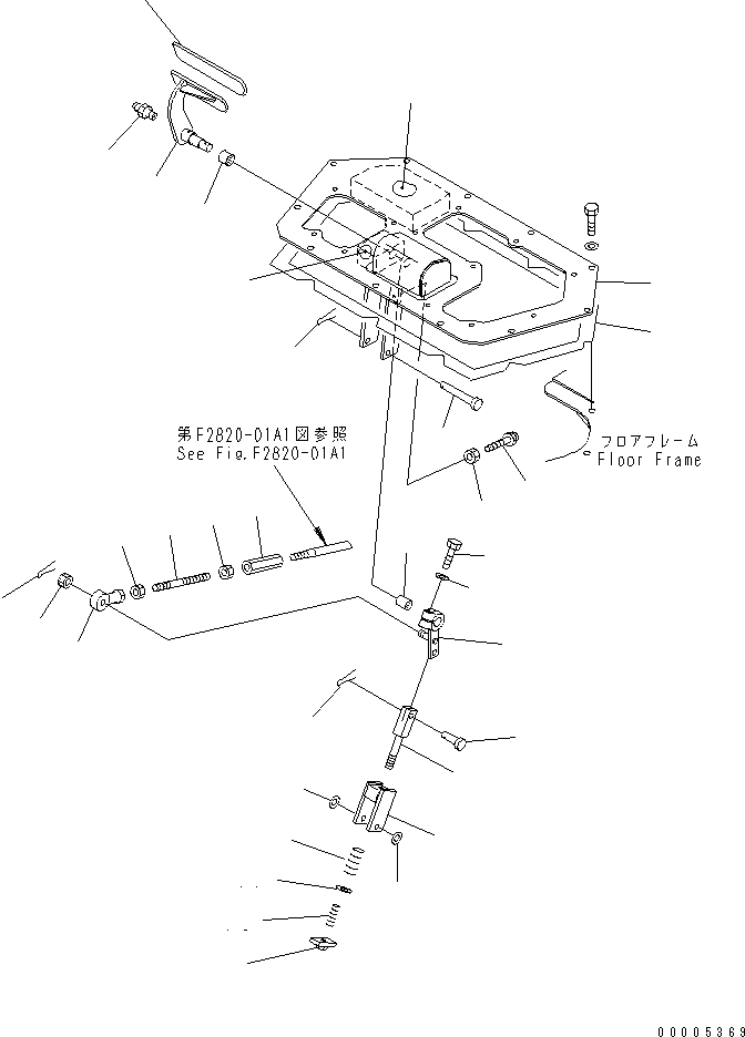 Лист 17A-43-14221 KOMATSU