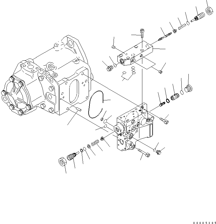 SERVO VALVE ASS'Y (708-1L-03440) KOMATSU