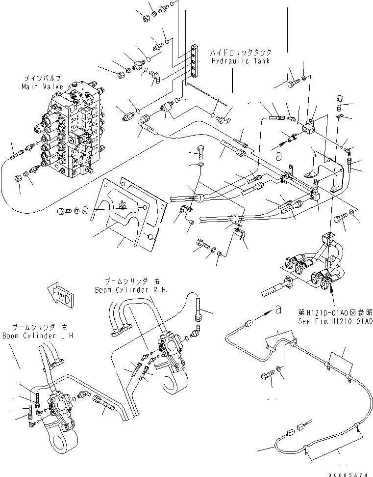 Шланг 07623-005A6 KOMATSU