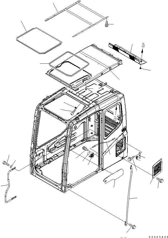 Направляющая 20Y-54-53232 KOMATSU