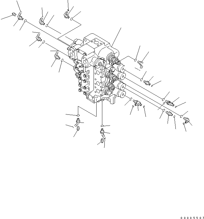 Управляющий клапан (709-14-94100) KOMATSU