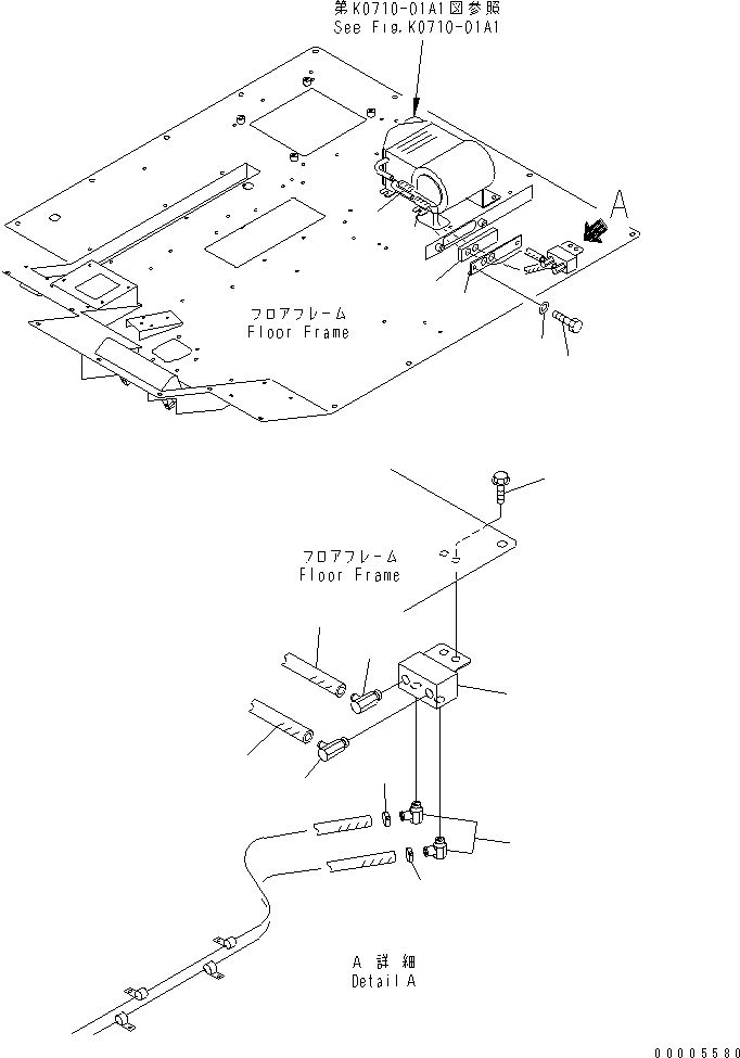 Пластина 56B-07-14320 KOMATSU