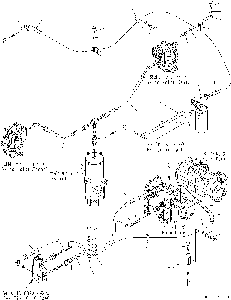 шланг с торцевым уплотнением 02760-00316 KOMATSU
