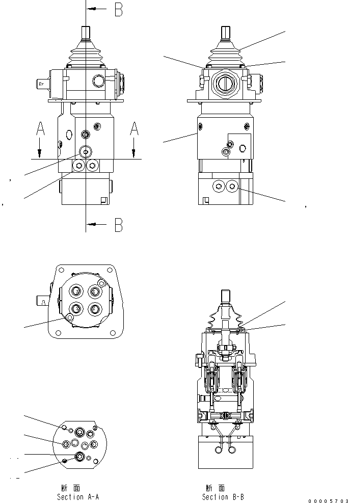 пилотный клапан 702-16-03831 KOMATSU