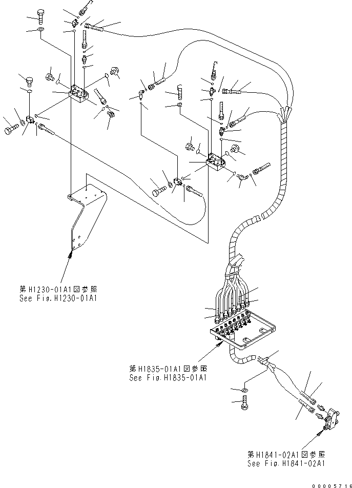 шланг с торцевым уплотнением 02760-00314 KOMATSU