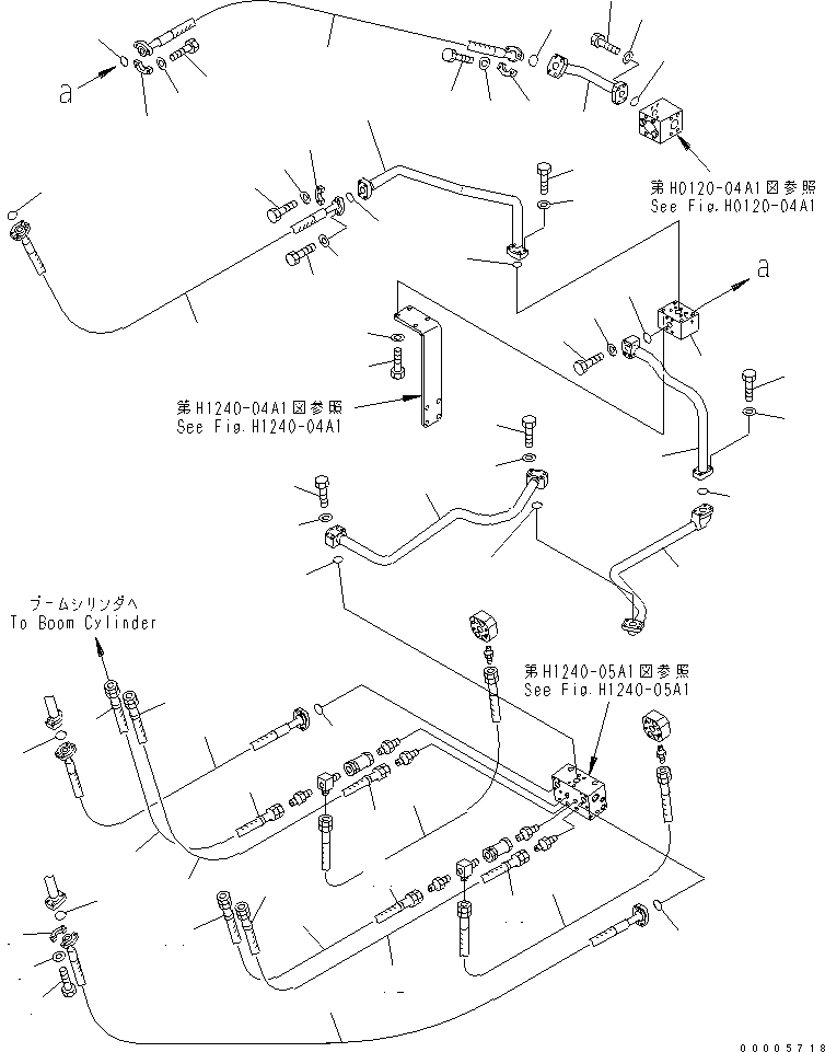 Шланг 07119-01016 KOMATSU
