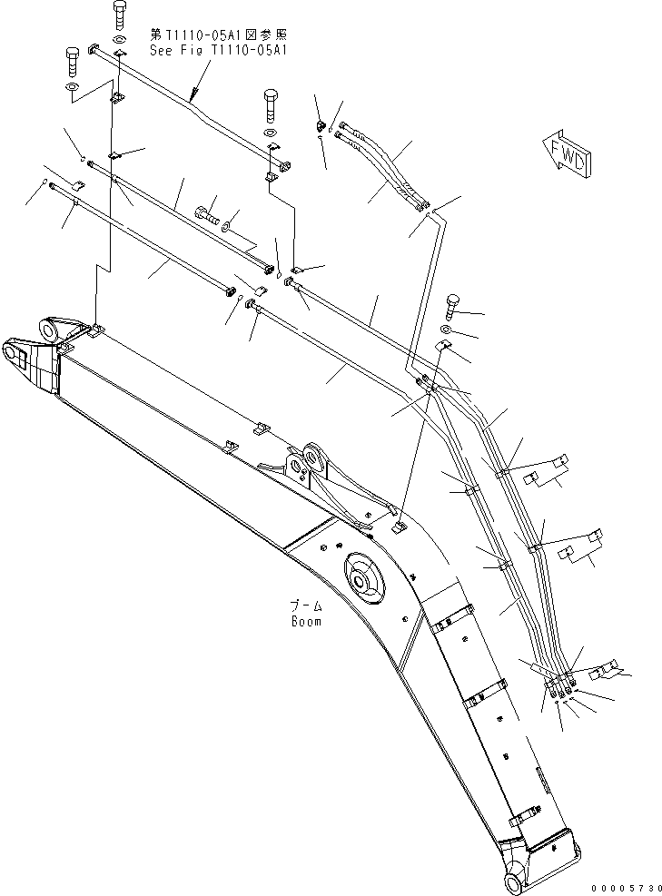 шланг 02777-00608 KOMATSU