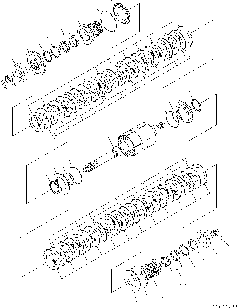 TORQFLOW ASS'Y (56B-13-10006) KOMATSU