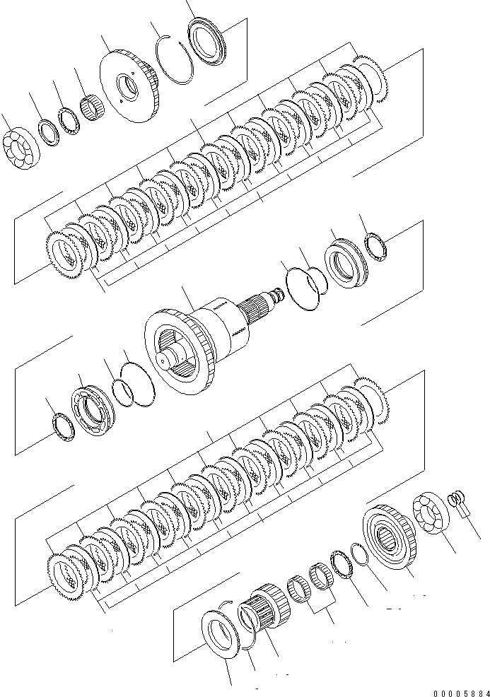 Piston, 1st 56B-15-12640 KOMATSU