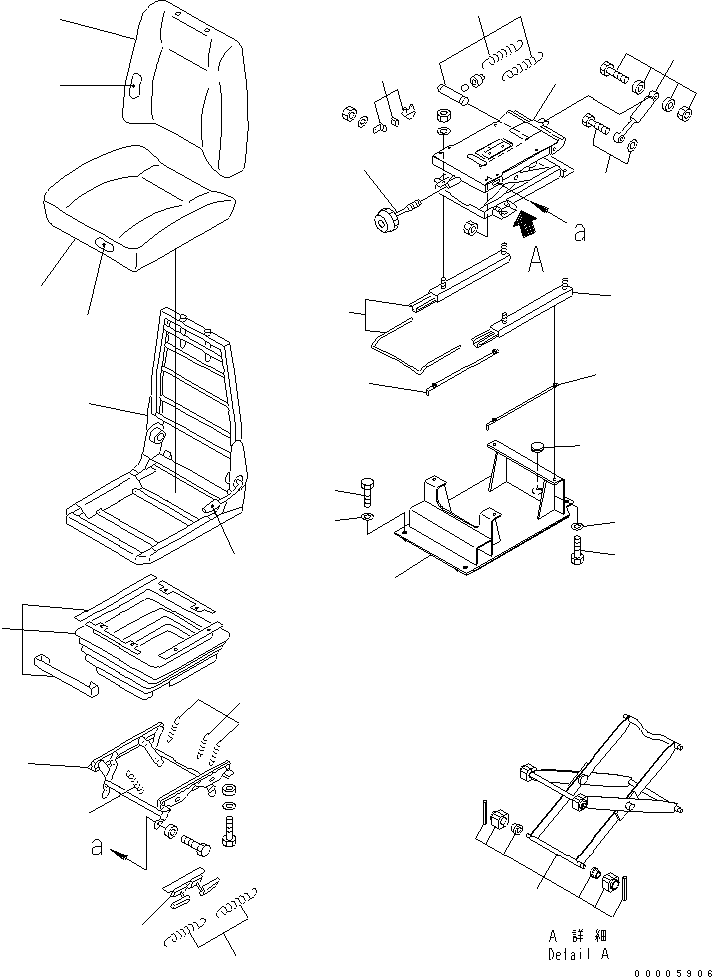 DAMPER ASS'Y KIT AS157228 KOMATSU