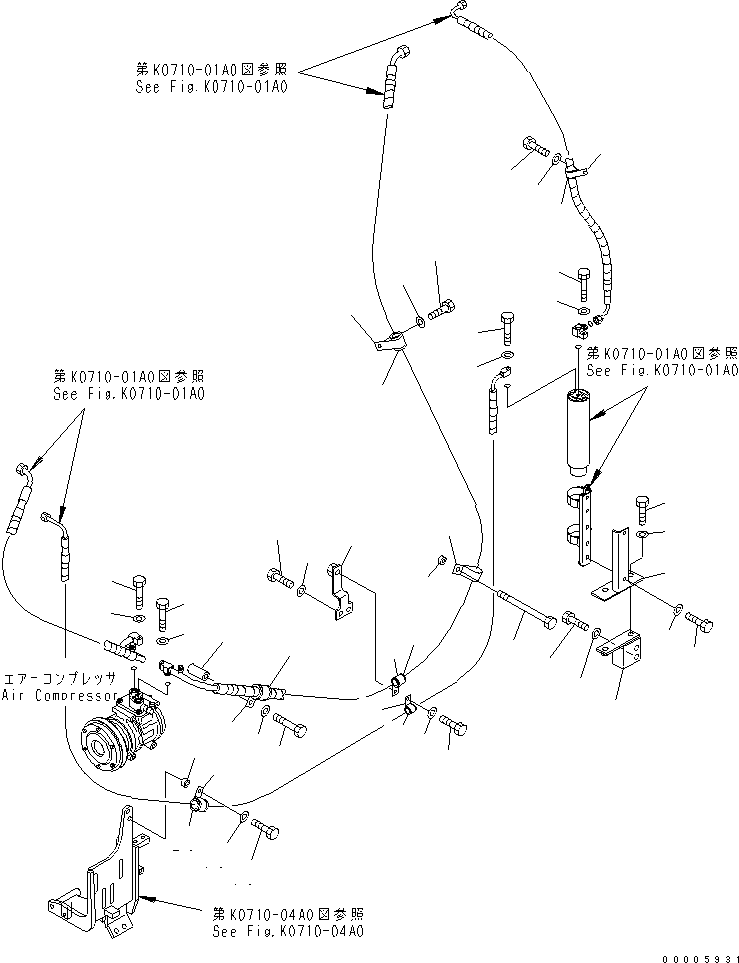 Кронштейн 14X-Z11-8243 KOMATSU