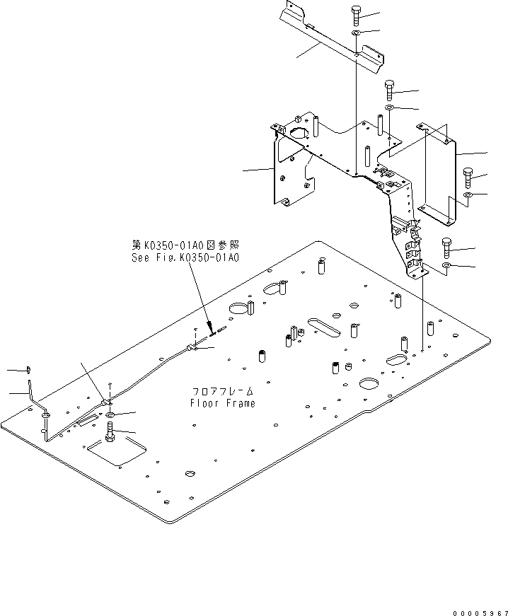 Шланг 21T-06-71250 KOMATSU