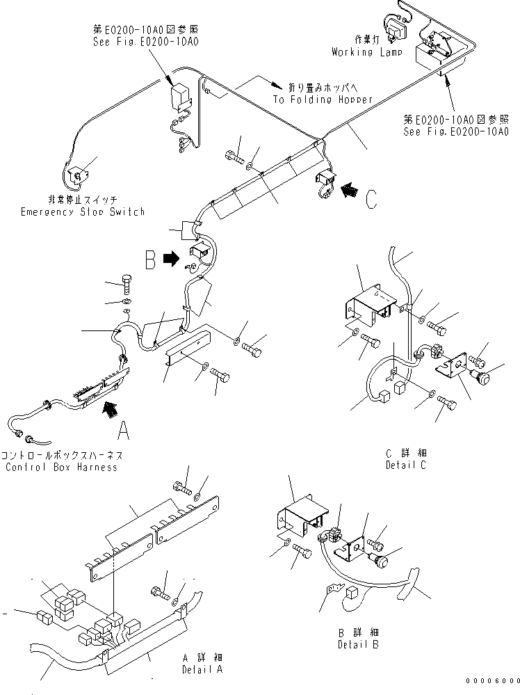 Жгут проводов 8296-06-1240 KOMATSU