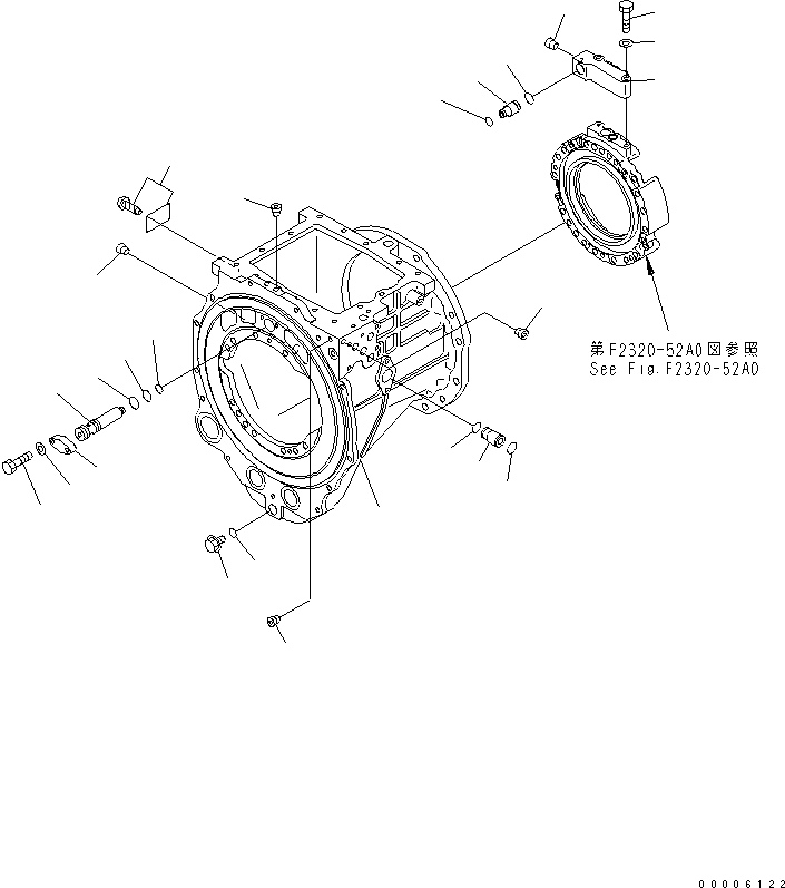 Фланец 07336-60416 KOMATSU
