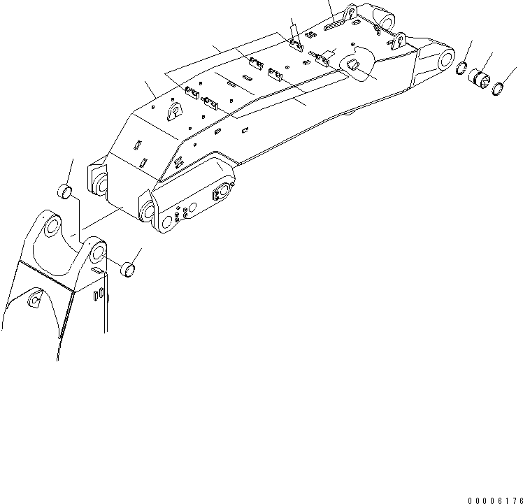 Block, Welded 209-72-41210 KOMATSU