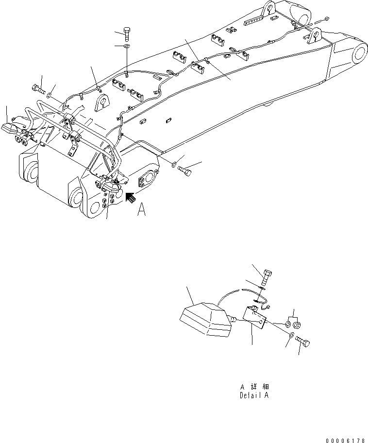 Жгут проводов 209-06-71430 KOMATSU