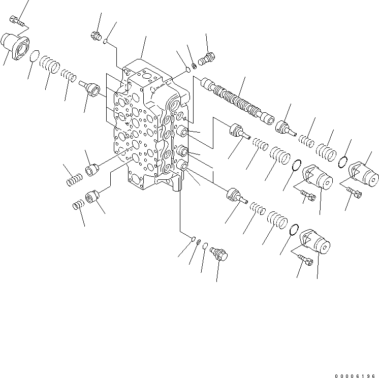 Управляющий клапан 709-14-93901 KOMATSU