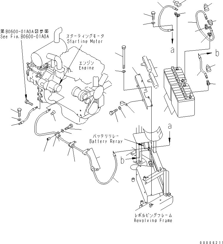 кабель 08028-48025 KOMATSU