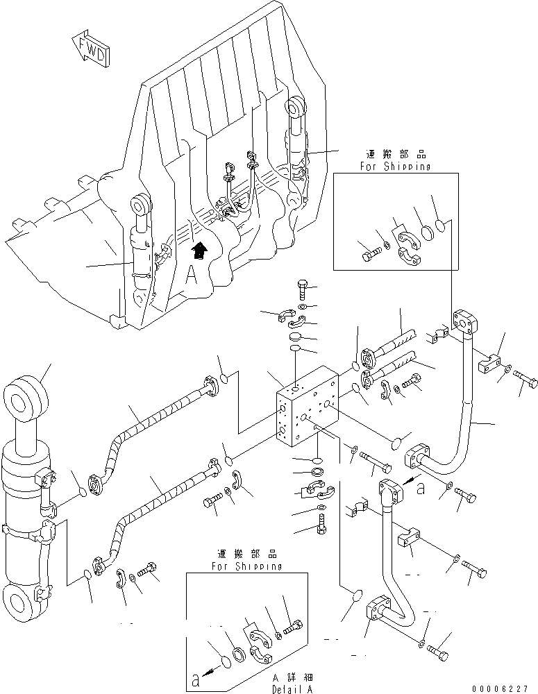 Шланг 209-72-75180 KOMATSU