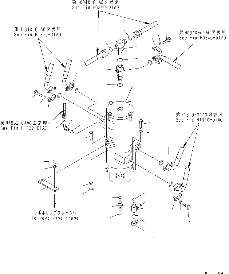 Палец 04052-11664 KOMATSU