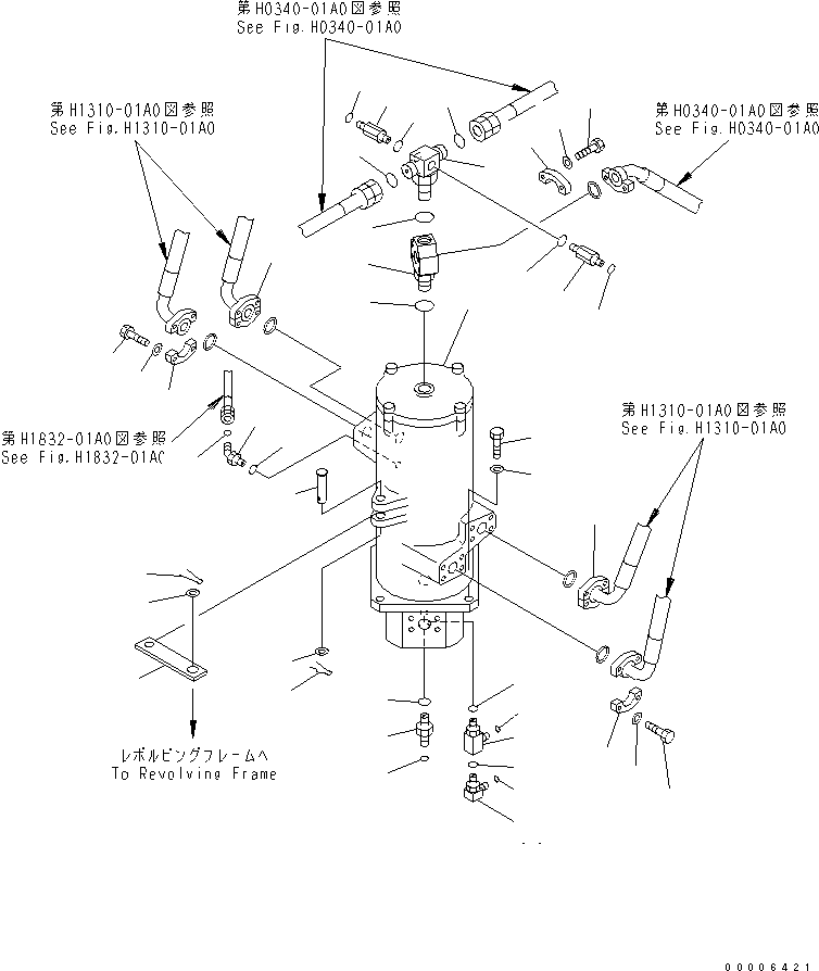 Тройник 209-64-17250 KOMATSU