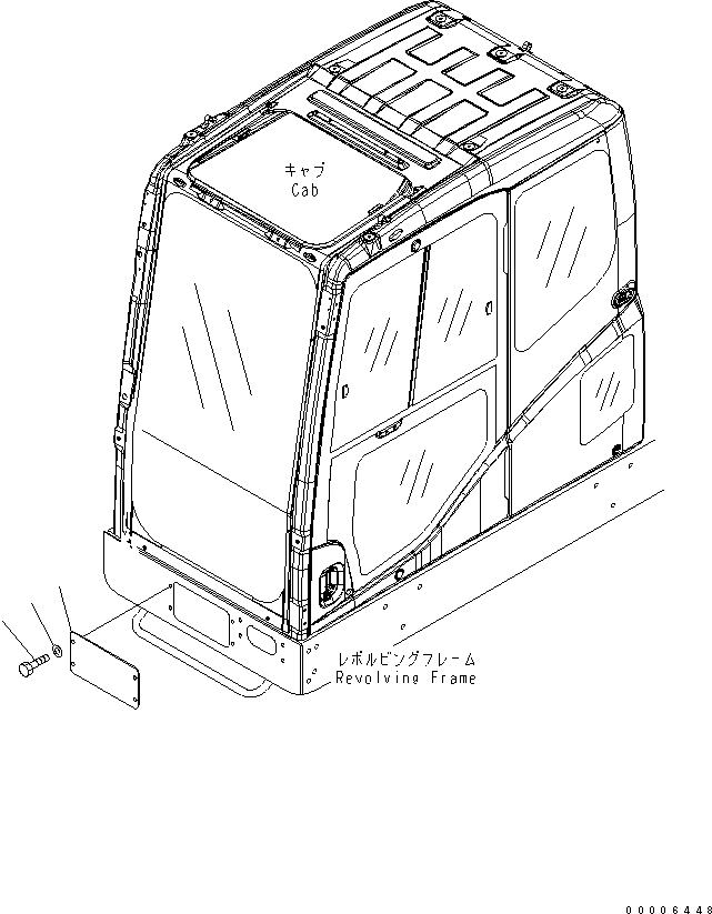 Пластина 209-06-73440 KOMATSU